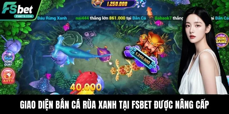 Bắn Cá Rùa Xanh – Tựa Game Biển Xanh Hot Nhất Tại Fsbet