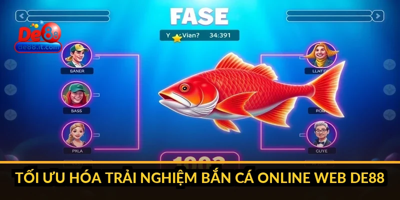 Bắn Cá Online Trên Web: Chơi Không Cần Cài Đặt Tại DE88