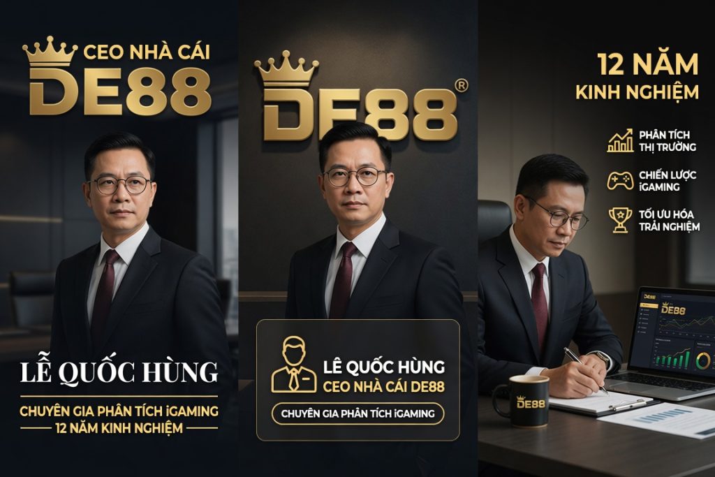 Tác giả DE88: Lê Quốc Hùng - Chuyên gia phân tích iGaming Tác giả DE88: Lê Quốc Hùng - Chuyên gia phân tích iGaming